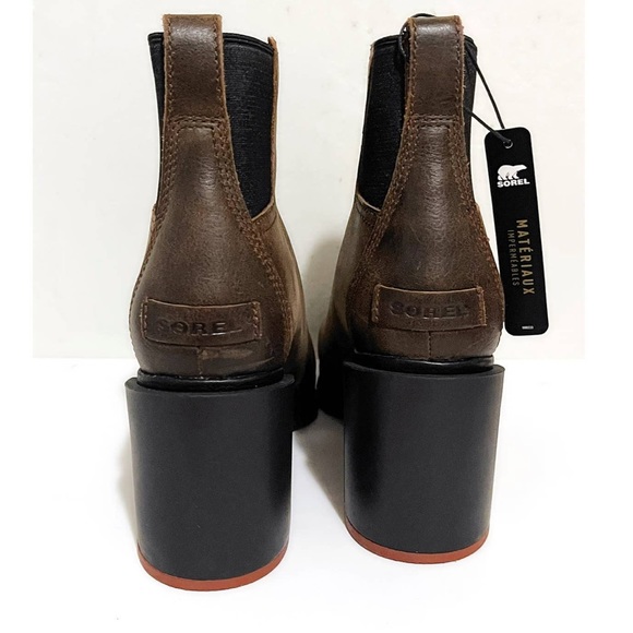 NWT Sorel Blake Waterproof Chelsea Boots in Burro Women’s Size 10.5 - Picture 3 of 5